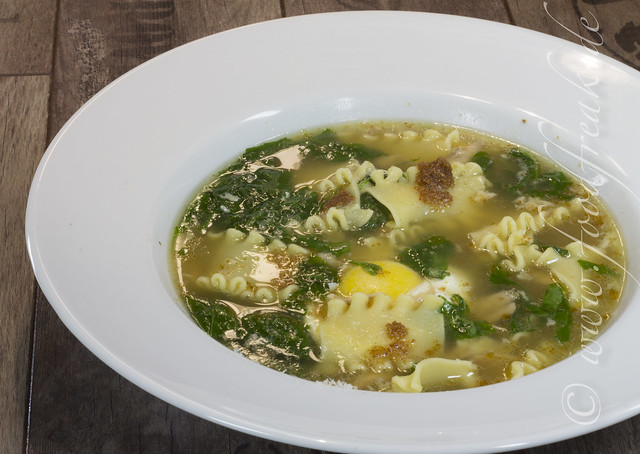 Italienische Nudelsuppe