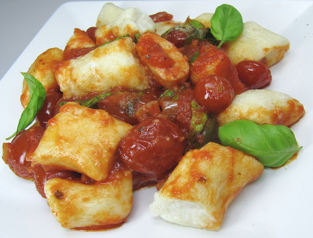 Besser spät als nie: Ricotta-Gnocchi