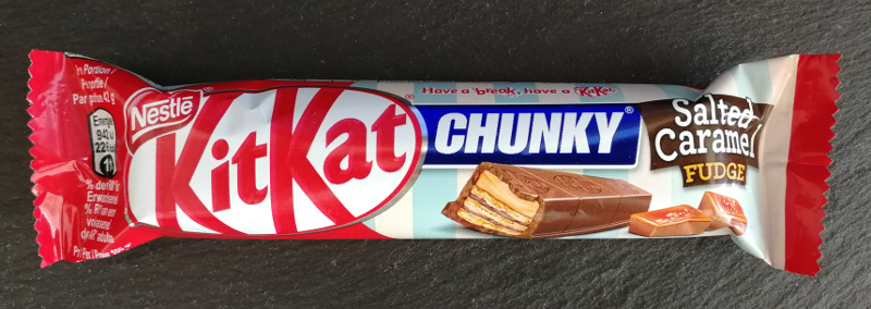 Nestle KitKat Chunky Salted Caramel Fudge